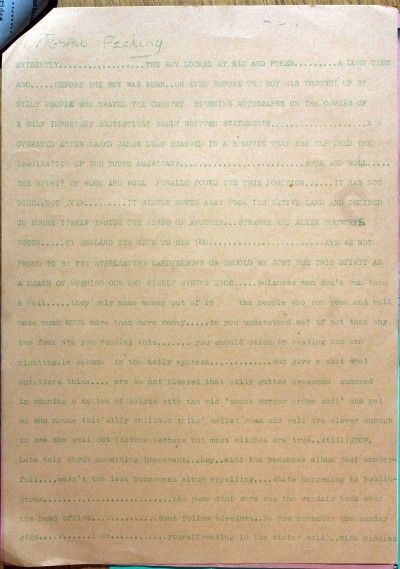 ARTEFACT DESCRIPTION