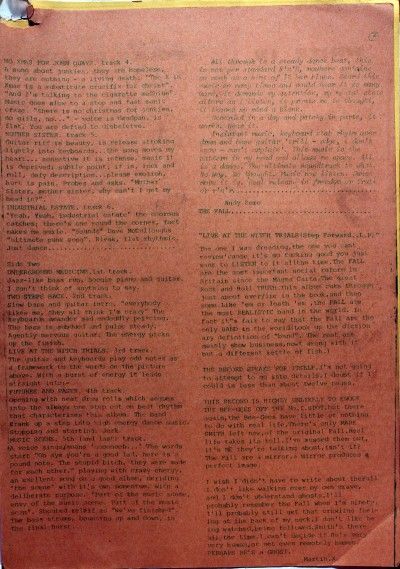 ARTEFACT DESCRIPTION