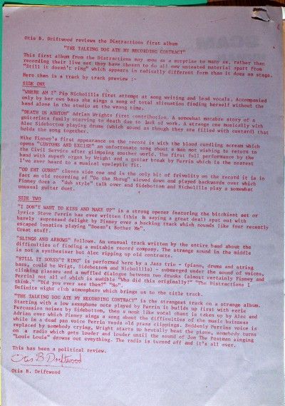 ARTEFACT DESCRIPTION